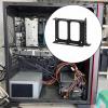 FVDPWYE Double SSD Mounting Bracket Hard Drive Tray 2.5" SSD Bracket HDD Drive Bay Holder Easy to Install Metal Mount, Black view 4