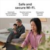 Google Nest WiFi Pro - Wi-Fi 6E - Reliable Home Wi-Fi System with Fast Speed and Whole Home Coverage - Mesh Router - Non-Retail Packaging - 3 Pack - Snow view 4