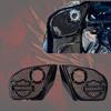 23.5+ 2" Tweeter Road Glide Inner Fairing Speaker Grills Shield Emblem view 1