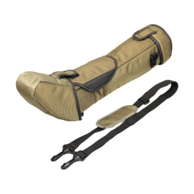 FVDPWYE Bird Watching Telescope Case,Carrying Case,Shock Absorbing Sturdy Thicken with Strap Portable Scope Case for Bird Watching, for 100mm Telescope