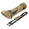FVDPWYE Bird Watching Telescope Case,Carrying Case,Shock Absorbing Sturdy Thicken with Strap Portable Scope Case for Bird Watching, for 100mm Telescope view 4