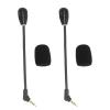banapoy 2Pcs Headset Mic Replacement for Cloud Flight S, for Cloud Flight, Gaming Headset Microphone Noise Canceling Mic Boom, 3.5mm Jack view 1