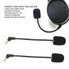 banapoy 2Pcs Headset Mic Replacement for Cloud Flight S, for Cloud Flight, Gaming Headset Microphone Noise Canceling Mic Boom, 3.5mm Jack view 2