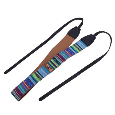Aramox Versatile Nylon Camera Strap, Cultural Aesthetic Adjustable Camera Neck Strap for Travel and Everyday Use (Style 3)