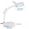 MVUYO Desktop Magnifier Desk Lamp Reading Light Large Lens Desktop Magnifier Repair Tool view 2