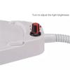 MVUYO Desktop Magnifier Desk Lamp Reading Light Large Lens Desktop Magnifier Repair Tool view 3