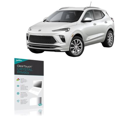 BoxWave Screen Protector Compatible with Buick 2026 Encore GX Instrument Display (8 in) - ClearTouch Crystal Privacy (2-Pack), Privacy Screen Protector Flexible Film Clear