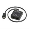 Tripp Lite Eaton Series B119-002-BDS 2-Port 4K HDMI Switch 3840x2160@60Hz HDR 12-Bit Deep Color HDCP Pass-Through Push-Button Desktop Selector Cloud Care Pre-Configured Bundle Eligible (1 Pack) view 2