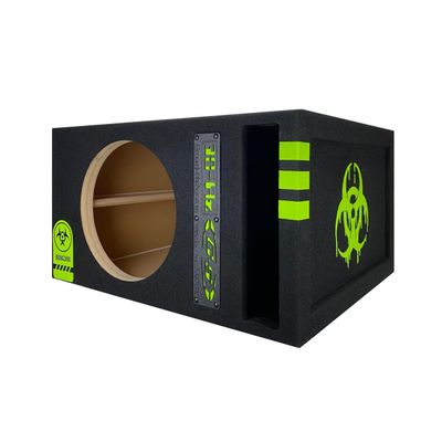 10" Single Competition Ported Sub Box Speaker Enclosure Vented 10" Car Audio Subwoofer Box Custom Design