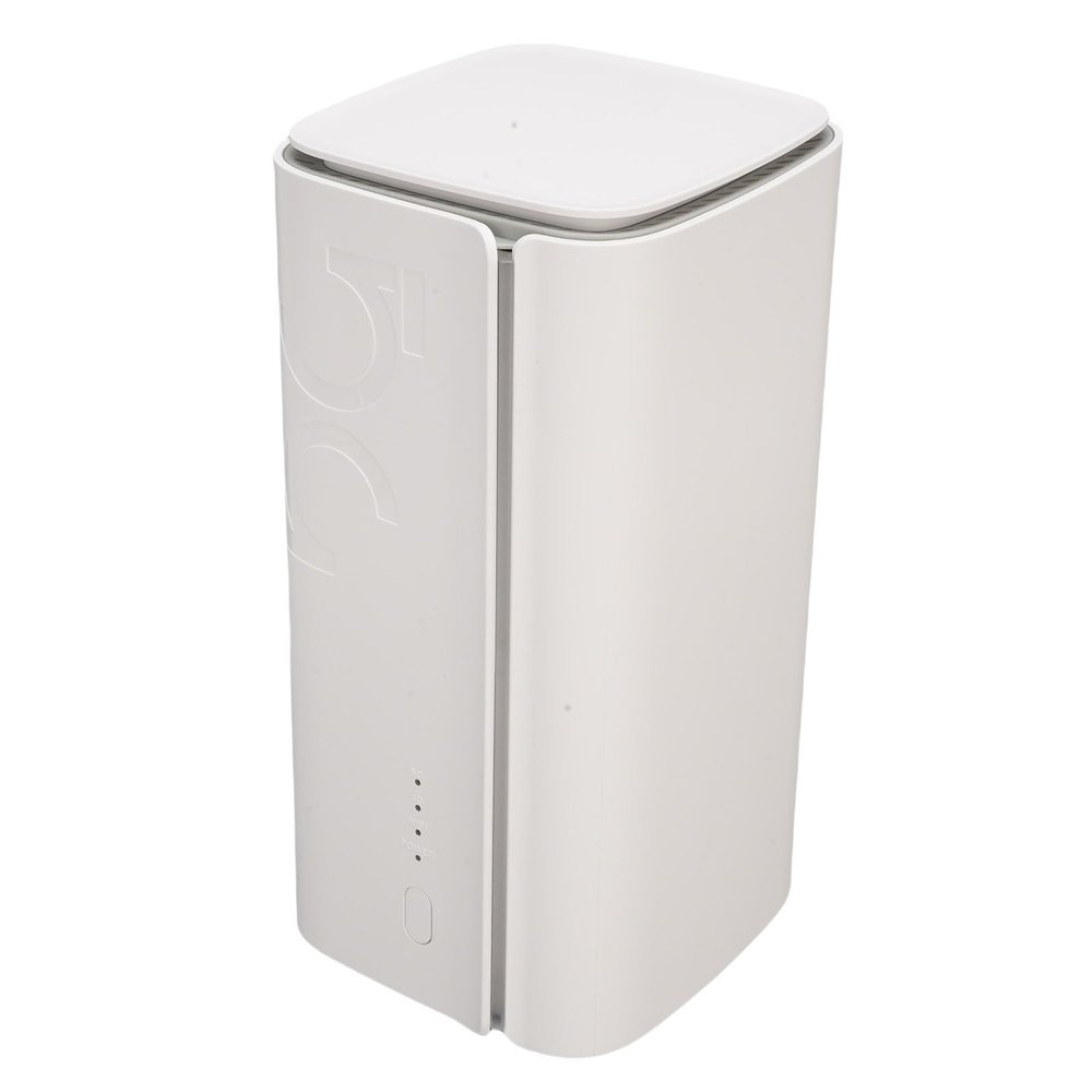Sanpyl 5G CPE Router with SIM Card Slot, NSA SA WiFi 6 2.4GHz 5.8GHz Dual Band Modem for Home Office Indoor, Wireless Internet Router Support 50 Users (US Plug)
