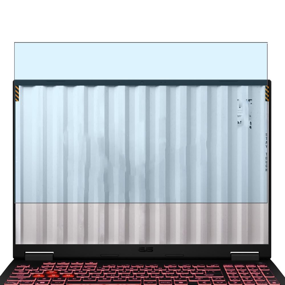 Puccy 2 Pack Anti Blue Light Screen Protector, compatible with ASUS TUF Gaming A16 FA608UH FA608PM FA608UM FX608JPR FX608 16" TPU Film Guard Not Tempered Glass Protectors