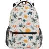 ZZKKO Summer Fun Pattern School Backpacks Book Bag for Boys Girls Travel Hiking Camping Daypack Work Laptop Backpack view 1