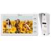 Video Intercom doorbell System,Video doorphone kit, Support 2 Way Audio,One Key Unlock for Home Apartment (1 doorbell + 1 Monitor) view 1
