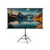 60" 84" 100" Manual Pull Down Movies Screens with Tripod Stand, 16:9 4K Ultra HD for for Indoor Outdoor Home Theater Projector Screen(100" (16:9)) view 1
