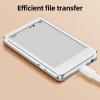 Sanpyl MP3 Player with Bluetooth, MP3 Music Player with HiFi Sound, E Book, 2.7 in HD Touch Electronic Ink Screen, Type C Charging view 4