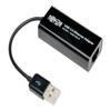 Tripp Lite U236-000-R USB 2.0 to 10/100 Fast Ethernet Adapter, External USB NIC RJ45, Plug & Play Windows/Mac, Cloud Care Pre-Configured Bundle Eligible (1 Pack) view 1