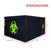 15" Subwoofer Enclosure Competition Vented Sub Box Speaker Box Car Audio Custom Design view 4