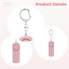 2-Pack Personal Alarm Keychains With 130 Db Siren And Led Light, Abs Shell, Compact Security Tools For Emergency Use, view 2