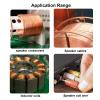 Gonetre Round Bobbin Wire Coil Frame Inductor Winding Frame Speaker Crossover ABS Durable Reusable Sturdy 50mm Outer Diameter 20 Pcs Set for DIY Speaker Projects view 3