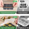 Large Ice Cube Tray for Whiskey: FDDBI Silicone Ice Cube Trays with Lid - 2Pack Big Square Old Fashioned Ice Cube Maker for Cocktail - 2inch Huge Cubed Ice Trays for Whisky view 3
