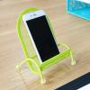 TYQBNNJA Creative Phone Holder, Desktop Lazy Holder, Cute Phone Chair Holder, Universal Phone Holder(Light Green) view 2