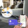 4-Pack Bluetooth Tracker Work with Apple Find My (iOS Only), 100dB Loud Sound Item Locator, Smart Key Finder for Wallets, Luggage, Backpacks, 4 Lanyards & 2 Spare Batteries Included view 3