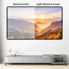 60" 72" 84" 100" 120" 130" Foldable Portable Projector Movies Screens, 16:9 4K HD Wall-Mounted Projection Screen for Indoor Outdoor(84" (16:9)) view 3
