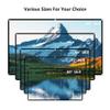 60" 72" 84" 100" 120" 130" Foldable Portable Projector Movies Screens, 16:9 4K HD Wall-Mounted Projection Screen for Indoor Outdoor(84" (16:9)) view 4