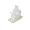 10PCS Self-Adhesive Cable Clip Adjustable Organizer Plastic Mounts Clamp Cord Management Holder Fixed For Car Desk Wire Binding(2225 White) view 1