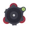 Tripod Head Leveling Base, Aluminum Alloy Construction, 3/8 Inch Thread, Precise Angle Adjustment with Three Bubble Levels for Macro Panoramic Photography view 4