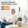 Pocket AM FM Radio:1100mAh Rechargeable Radio Supports Bluetooth, Mini FM AM Receiver with Large Speaker, Stereo Earphone, Sleep Timer, Easy to use for Jogging, Walking - Beige view 2