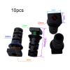 10pcs Cable Gland Connector Rubber Cable Sleeve Cord For Plugs Electric Tools Protection Wire Cover(Black,3.5mm) view 4