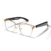 Yihou Smart Bluetooth Glasses for Men Women with Speakers Gold Headphone Audio Music Blue Tooth Glasses Bluetooth Eyeglasses view 1