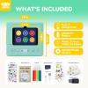 Instant Print Camera for Kids,2.4 Inch Screen Kids Instant Cameras, Christmas Birthday Gifts for Girls Age 3-12, Portable Toddler Toy for 3 4 5 6 7 8 9 10 Year Old Girls Boys Teal view 3
