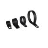100PCS cable clamps, plastic hoses, 19/23/30/50 fasteners, durable nylon clamps, installation and fixation hardware, electrical accessories, wires(Yellow) view 3