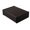 1455T2202BK, Enclosures, Boxes, & Cases Alum w/Plastic Ends 8.66x6.3x2.1" Black view 1