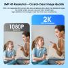 Cavitt Mini Spy Camera DIY Module 2K Ultra HD Wireless WiFi Hidden Camera with APP Control, Live Video Feed Anytime, Anywhere, Nanny Cam for Home & Office Security [Upgraded] view 3