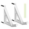 Wall Mount Laptop Holder - Maacbook Stand | Adjustable Laptop Riser | Keyboard Wall Mount Hanger Display | Computer Bracket Electronics Bedside Storage For Art Books Frames Pictures Routers Home Offic view 1