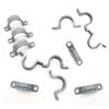 12-Pack 1/2" PVC Pipe Mounting Straps - Plastic Conduit Clamps for Electrical Cables & Plumbing Pipes (2-Hole Design) view 3