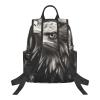 DWVTSLH Eagle black and white Backpack Gift for Men Women Casual Daypack Lightweight Work Bag College Computer Bag view 3