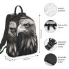 DWVTSLH Eagle black and white Backpack Gift for Men Women Casual Daypack Lightweight Work Bag College Computer Bag view 4