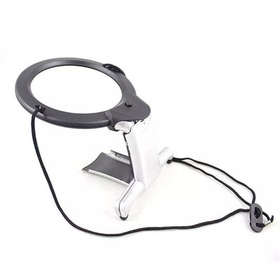 MVUYO Hands Free Lighting Magnifier Neck Hanging Desk Tool Suitable for Repair Elderly Embroidery Tool