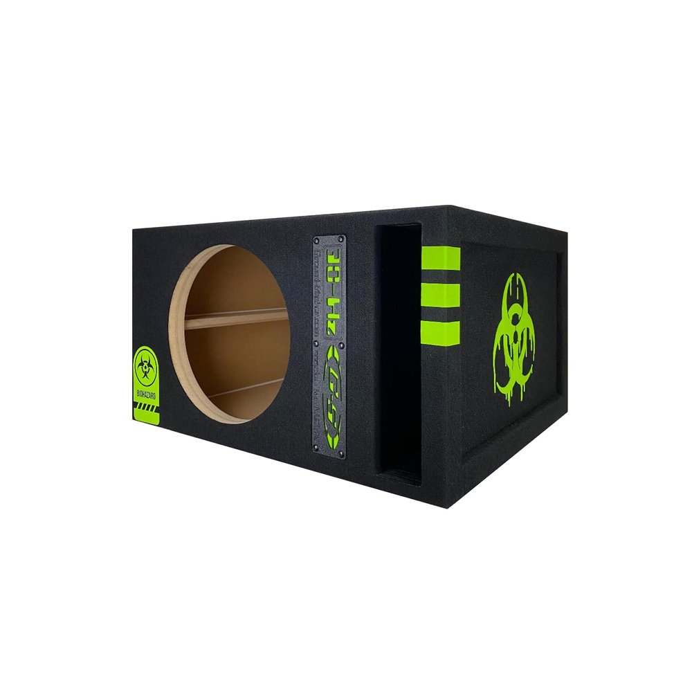 8" Single Competition Ported Sub Box Speaker Enclosure Vented 8" Car Audio Subwoofer Box Custom Design