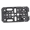 Aramox Camera Cheese Plate Aluminum Alloy Multipurpose Convenient Plate with 1/4 3/8 Inch Threads Cold Shoe Mount for Tripod Users view 1
