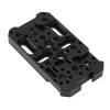 Aramox Camera Cheese Plate Aluminum Alloy Multipurpose Convenient Plate with 1/4 3/8 Inch Threads Cold Shoe Mount for Tripod Users view 2