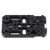 Aramox Camera Cheese Plate Aluminum Alloy Multipurpose Convenient Plate with 1/4 3/8 Inch Threads Cold Shoe Mount for Tripod Users view 3
