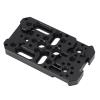 Aramox Camera Cheese Plate Aluminum Alloy Multipurpose Convenient Plate with 1/4 3/8 Inch Threads Cold Shoe Mount for Tripod Users view 4