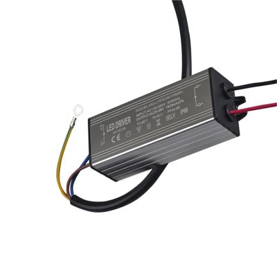 10-50W IP67 Waterproof LED Driver Input AC85-265V Constant Current 300mA Lighting Transformers for DIY LED Floodlight Spotlight(20W)