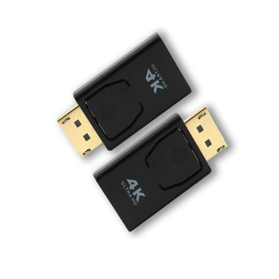 UIGOCLE Replacement DP to HDMI Adapter, Displayport to HDMI Converter, 3840x2160p Male and Female Converter, Compatible with Computers, Monitors, desktops, high-Definition TVs - Gold Plated (2-Packs)
