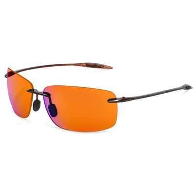 JULI Blue Light Blocking Glasses,Computer Reading/Gaming/TV/Phones Glasses for Women Men 8009 (Orange)